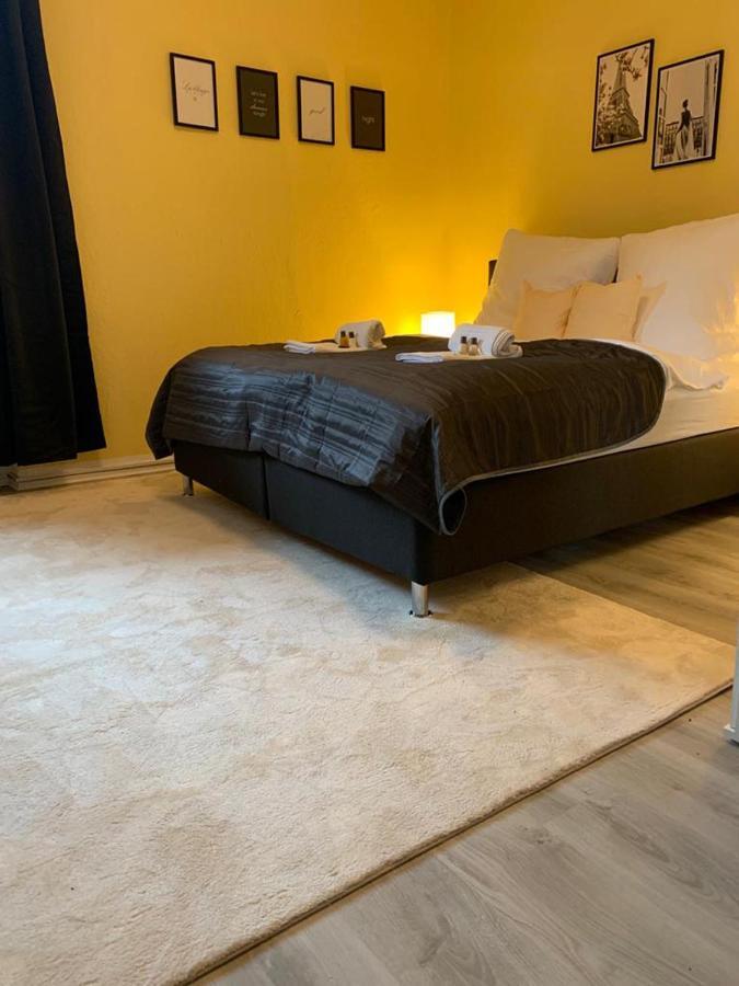 Ferienwohnung Zentral 72qm Style Küche Boxspringbett 1 Parkplatz Osnabrück Exterior foto
