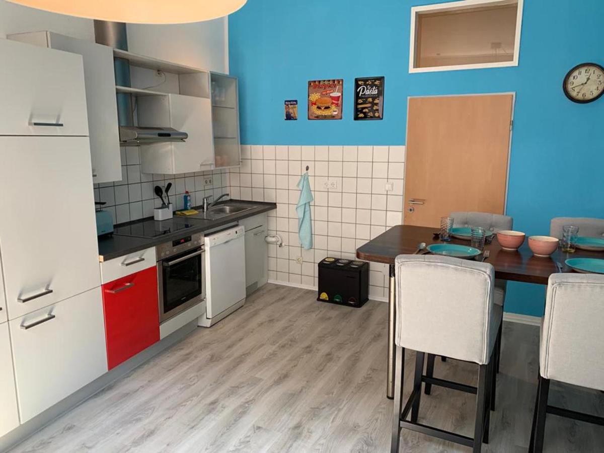 Ferienwohnung Zentral 72qm Style Küche Boxspringbett 1 Parkplatz Osnabrück Exterior foto